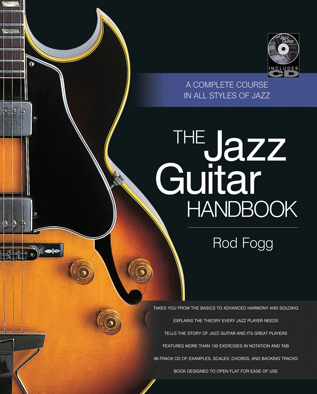 Cover: 884088555047 | The Jazz Guitar Handbook | Book | Backbeat Books | EAN 0884088555047