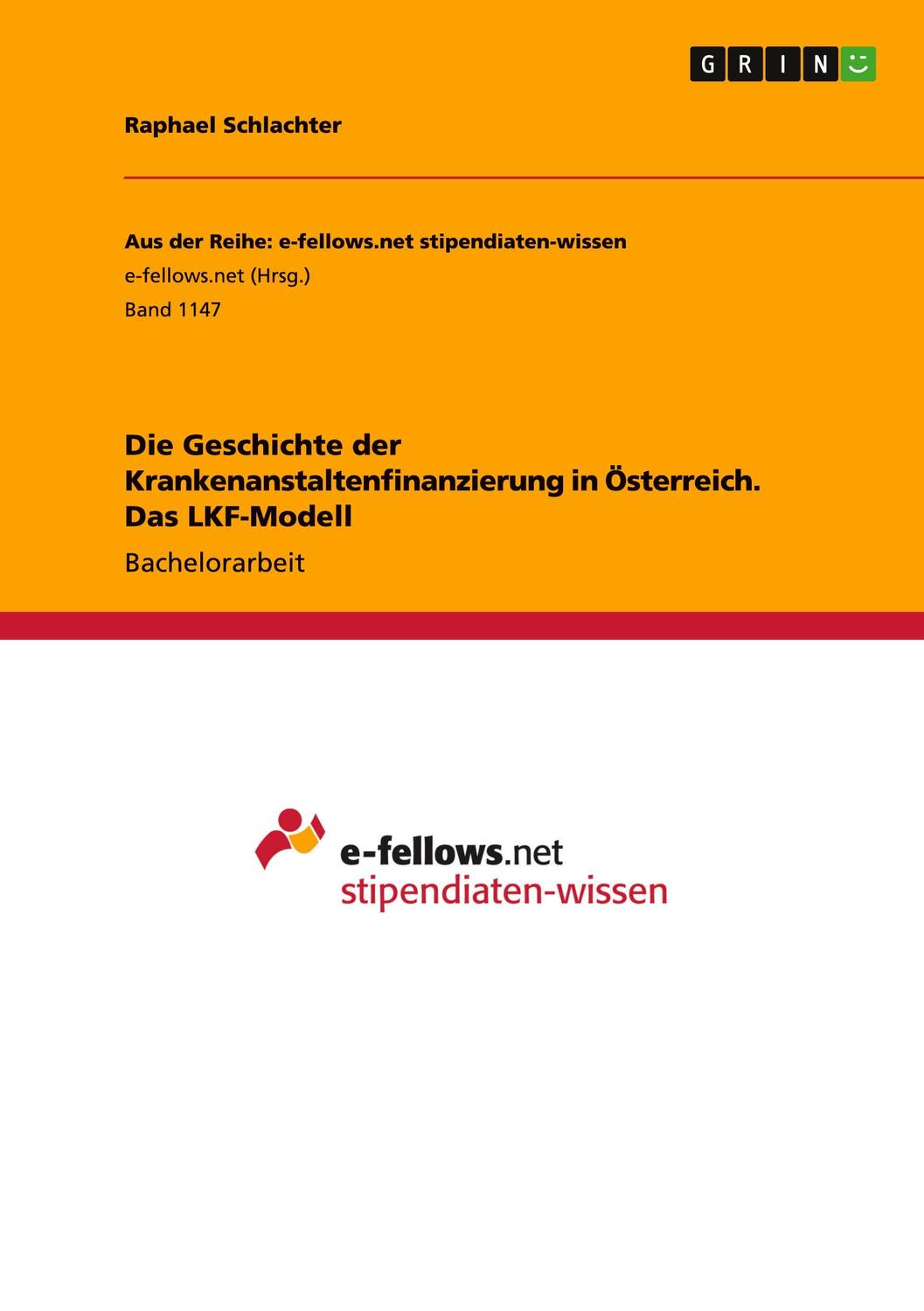 Cover: 9783656915898 | Die Geschichte der Krankenanstaltenfinanzierung in Österreich. Das...