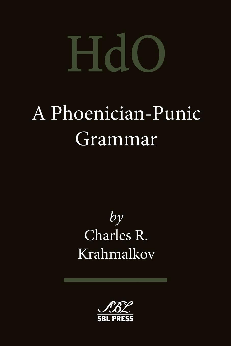 Cover: 9781628370317 | A Phoenician-Punic Grammar | Charles R. Krahmalkov | Taschenbuch
