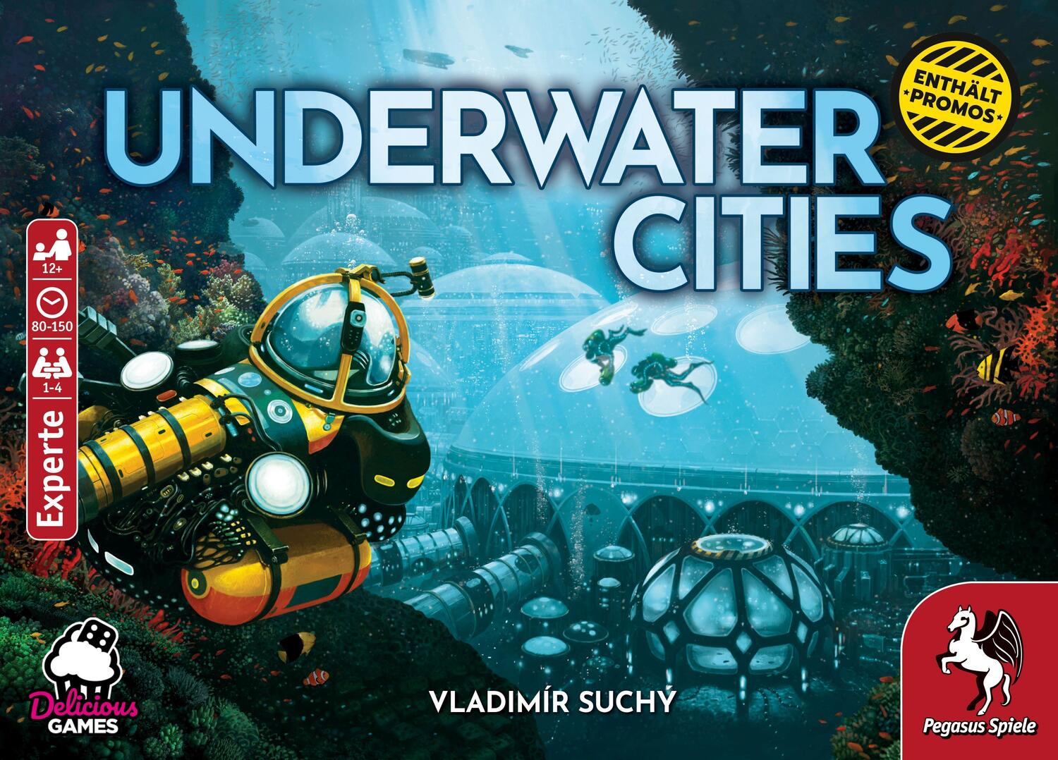 Cover: 4250231729232 | Underwater Cities (deutsche Ausgabe) *Empfohlen Kennerspiel 2020*