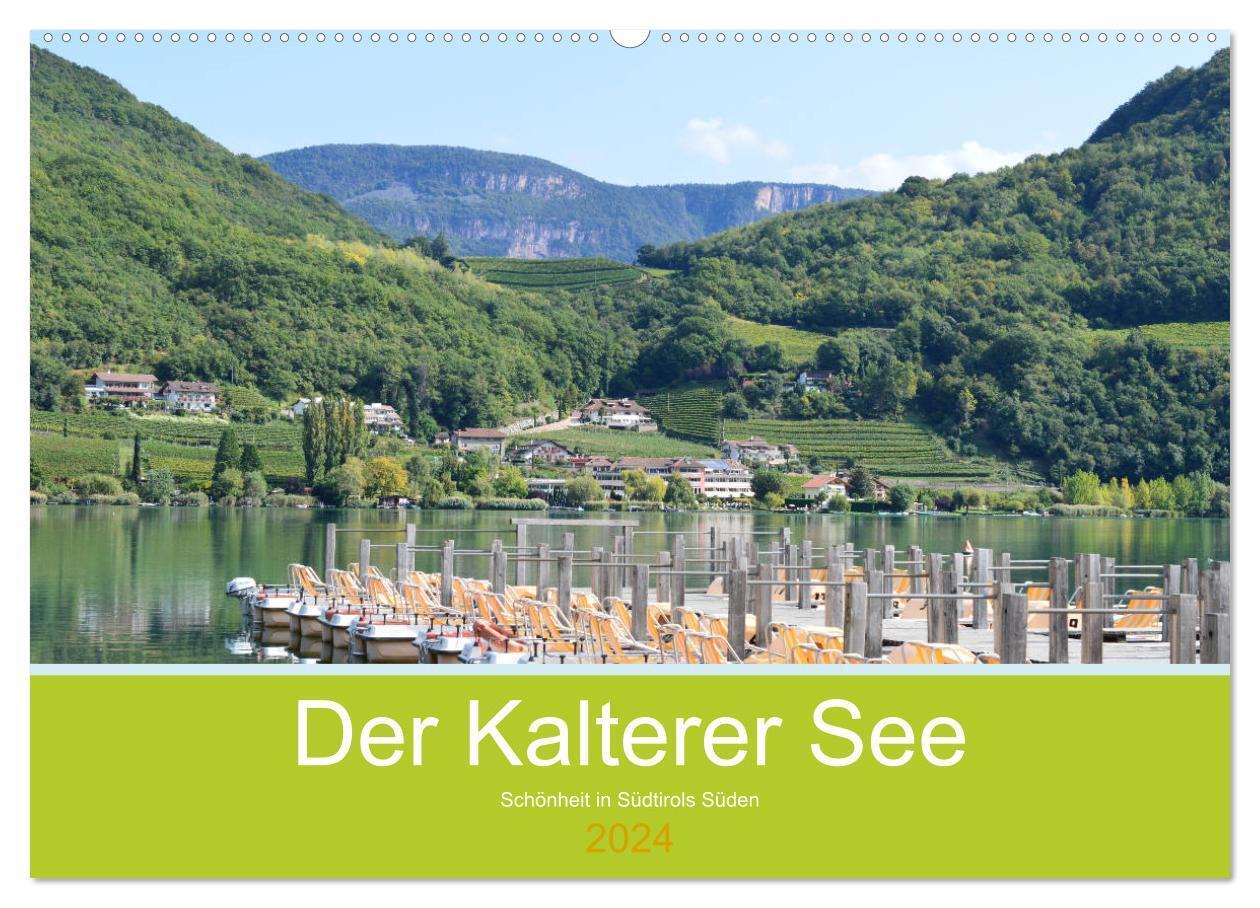 Cover: 9783675958227 | Der Kalterer See - Schönheit in Südtirols Süden (Wandkalender 2024...