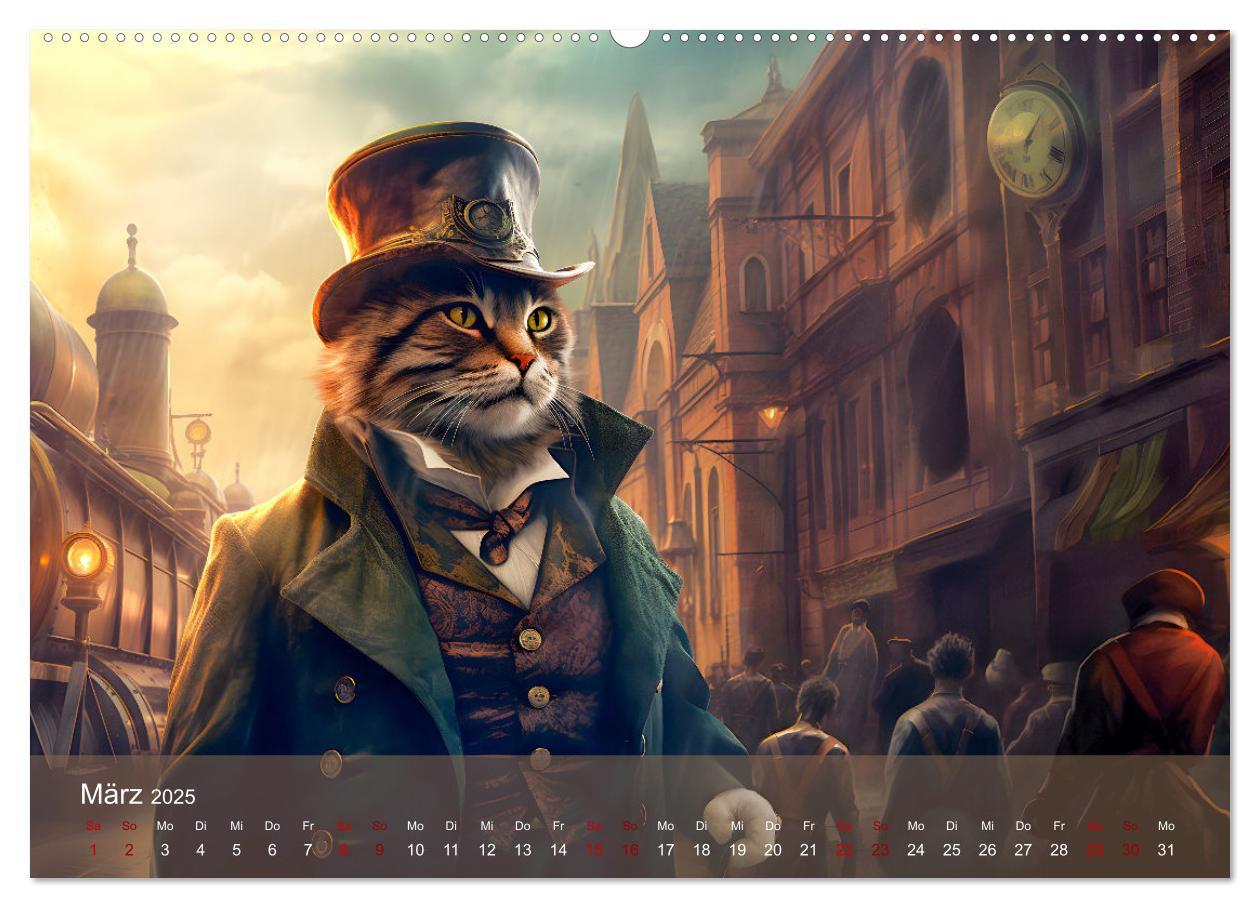 Bild: 9783383859564 | Charaktiere Katzen dieser Welt (Wandkalender 2025 DIN A2 quer),...