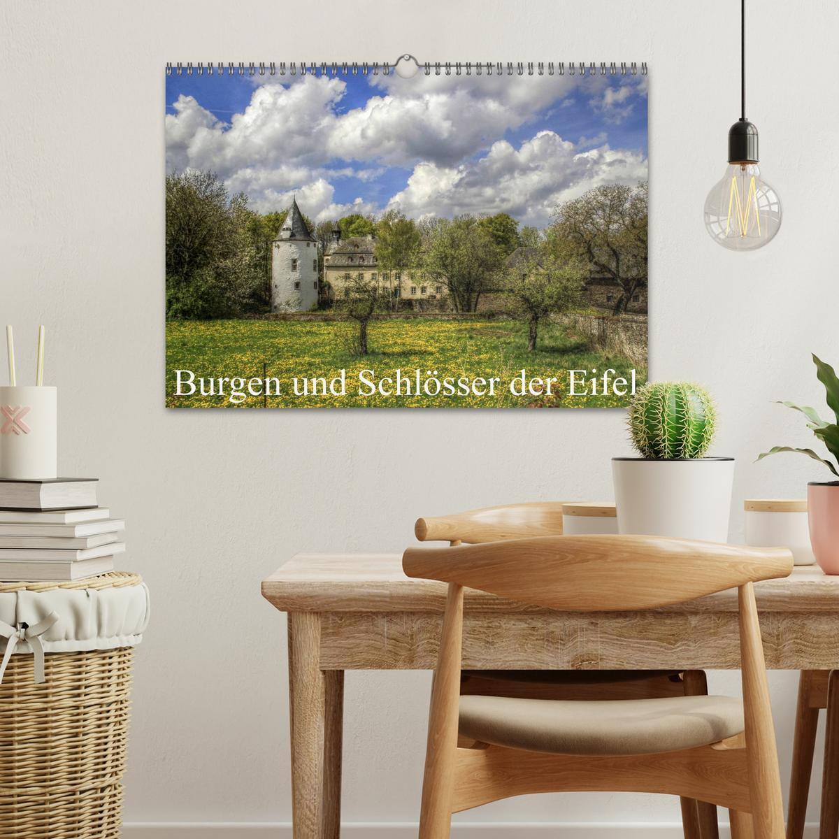 Bild: 9783435708215 | Burgen und Schlösser der Eifel (Wandkalender 2025 DIN A3 quer),...