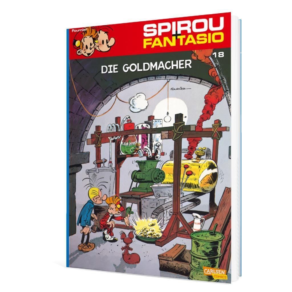 Bild: 9783551772183 | Spirou und Fantasio 18. Die Goldmacher | (Neuedition) | Fournier