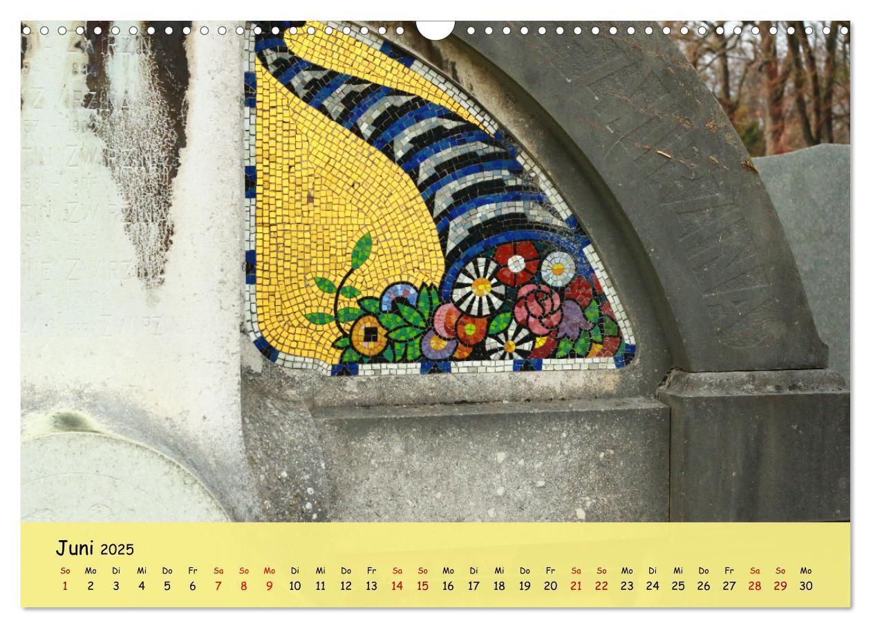 Bild: 9783457205877 | Am Zentralfriedhof in Wien (Wandkalender 2025 DIN A3 quer),...