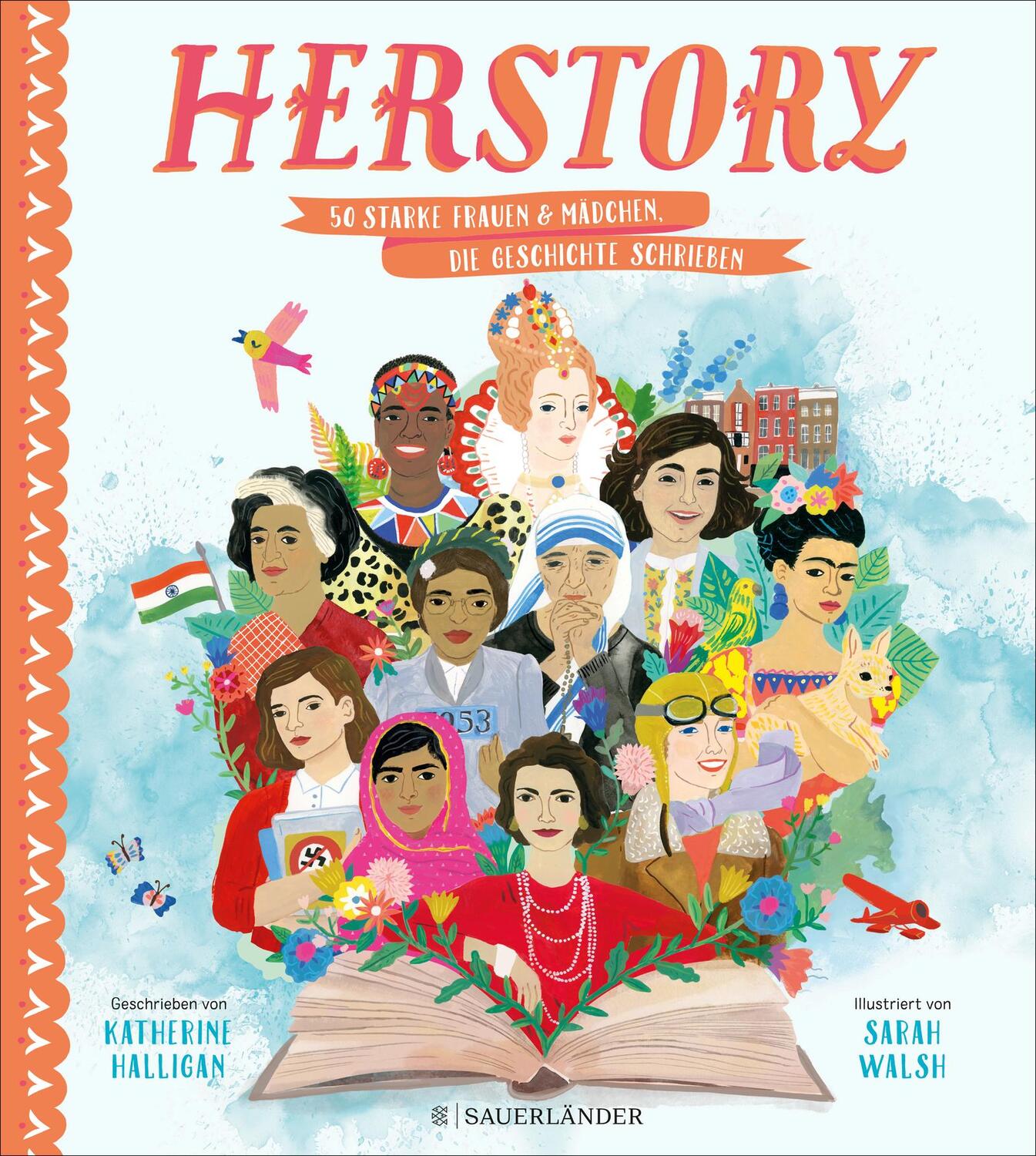 Cover: 9783737356589 | HerStory | 50 starke Frauen und Mädchen, die Geschichte schrieben