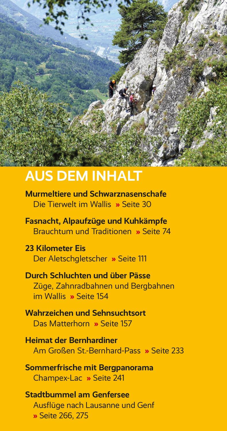 Bild: 9783897945739 | Reiseführer Wallis | Natascha Thoma (u. a.) | Taschenbuch | 312 S.
