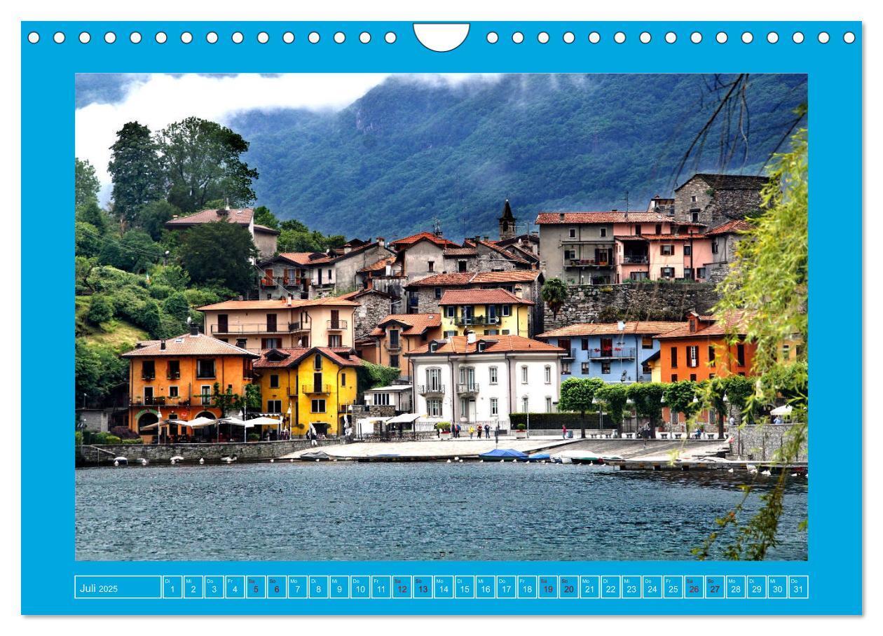 Bild: 9783435209477 | Rund um den Lago Maggiore (Wandkalender 2025 DIN A4 quer), CALVENDO...