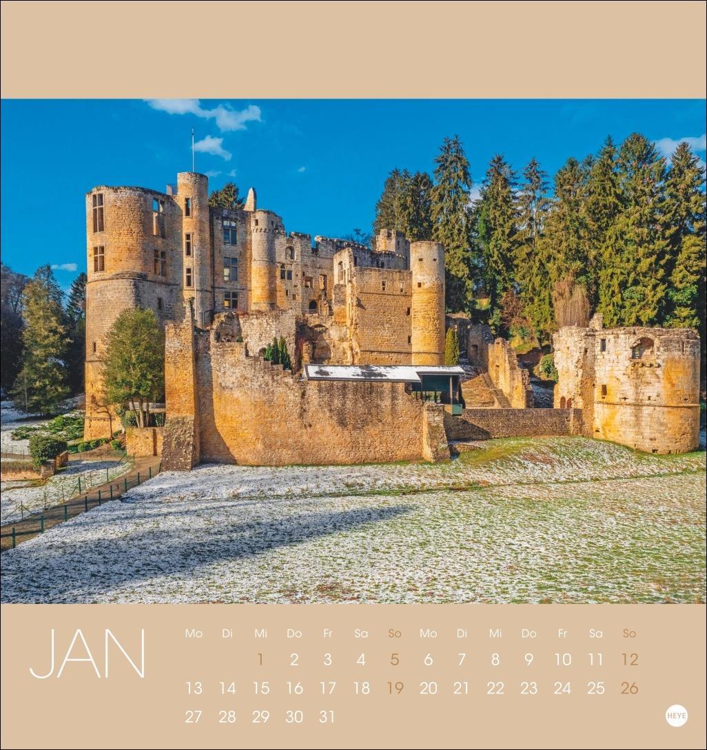 Bild: 9783756408696 | Luxemburg Postkartenkalender 2025 | Kalender | Postkartenkalender Heye