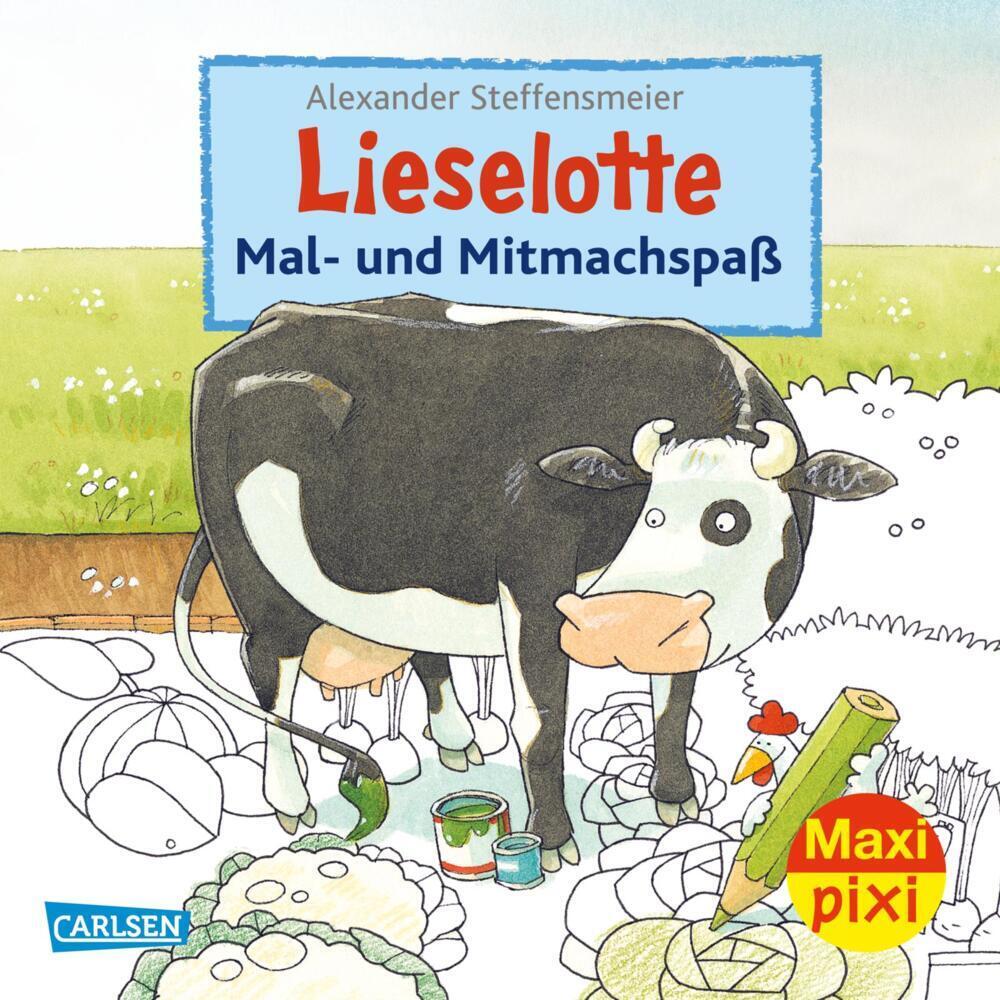 Cover: 9783551033161 | Maxi Pixi 403: Lieselotte: Mal- und Mitmachspaß | Miniaturbuch | Buch