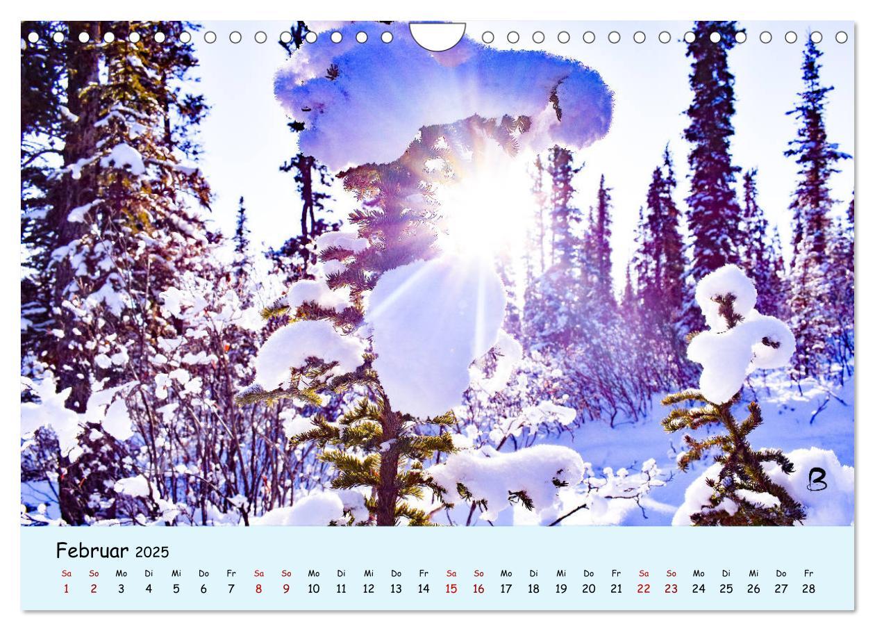 Bild: 9783435171125 | Entdecke den Yukon (Wandkalender 2025 DIN A4 quer), CALVENDO...