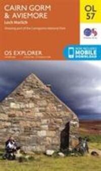 Cover: 9780319242964 | Cairn Gorm & Aviemore, Loch Morlich | Ordnance Survey | (Land-)Karte