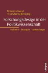 Cover: 9783593384351 | Forschungsdesign in der Politikwissenschaft | Thomas Gschwend | Buch