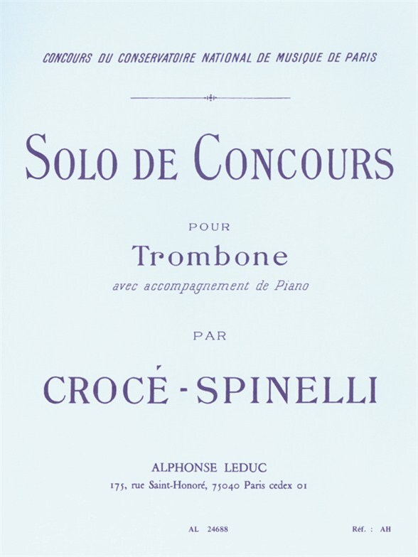 Cover: 9790046246883 | Solo De Concours | Croce-Spinelli | Buch | Alphonse Leduc