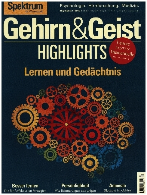 Cover: 9783958923041 | Lernen und Gedächtnis | Buch | Deutsch | 2019 | EAN 9783958923041