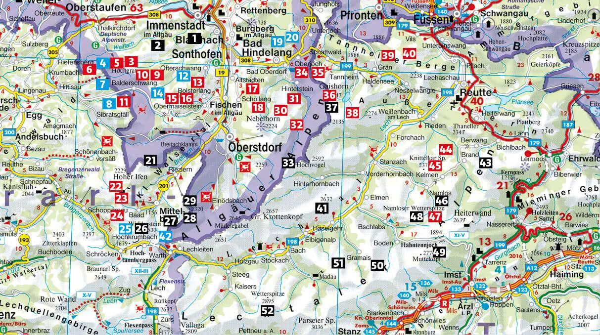 Bild: 9783763359165 | Allgäuer Alpen und Lechtal | 52 Skitouren | Stephan Baur | Taschenbuch