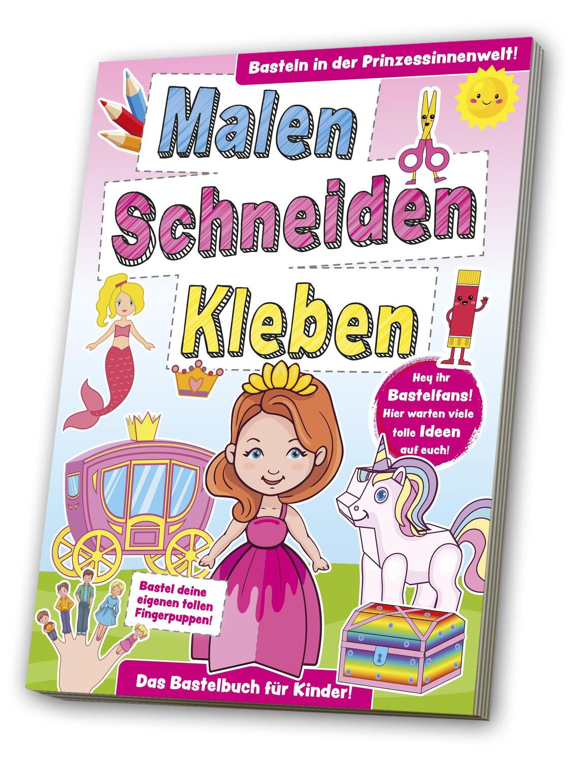 Cover: 4019393988839 | Bastelbuch - Prinzessinnen | Broschüre | Deutsch | 2023