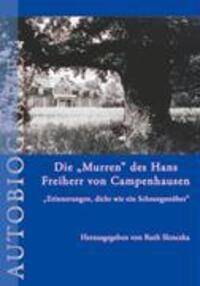 Cover: 9783833429552 | Die "Murren" des Hans Freiherr von Campenhausen | Ruth (Hrsg. Slenczka