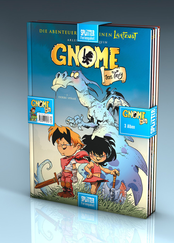 Cover: 9783987213076 | Die Gnome von Troy Ferienpaket: Band 1 - 3 | Christophe Arleston