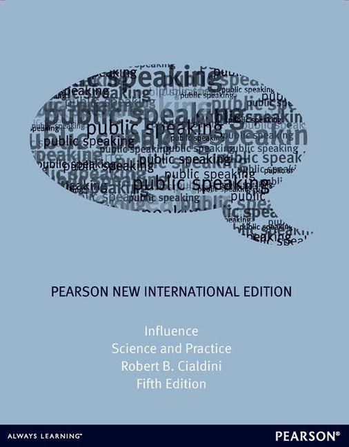 Cover: 9781292022291 | Influence: Science and Practice | Pearson New International Edition