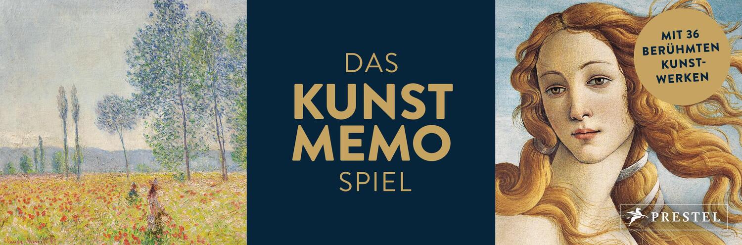 Cover: 4250938900019 | Das Kunst-Memo-Spiel (Spiel) | Stück | 72 farbige Illustr. | Deutsch