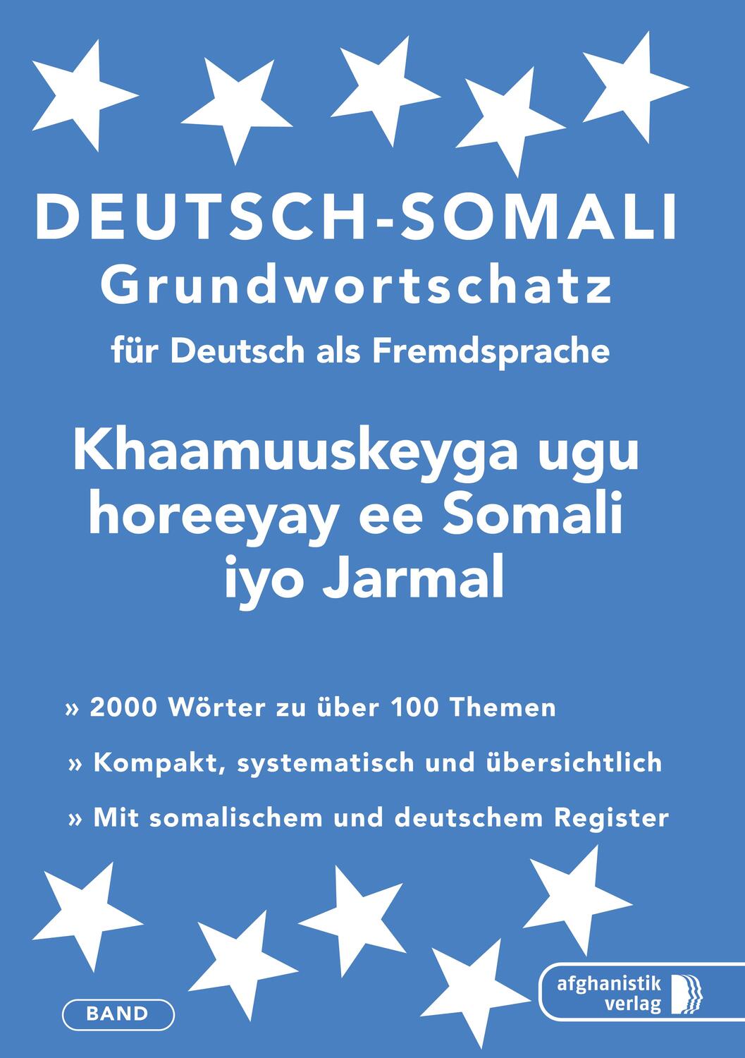 Cover: 9783945348420 | Somali Grundwortschatz. Deutsch-Somali praktisches Basiswörterschatz