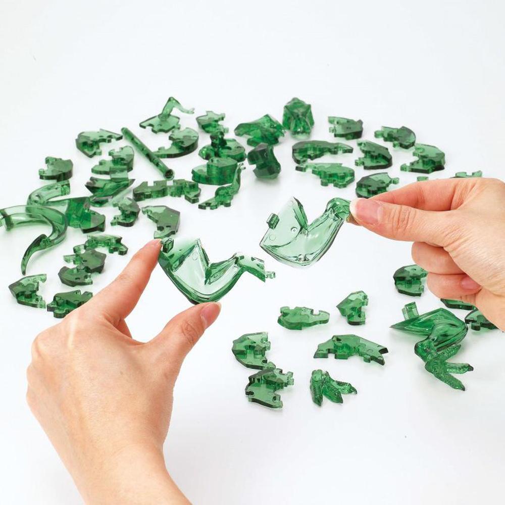 Bild: 4018928591629 | Crystal Puzzle - T-Rex Grün - 49 Teile | Spiel | 59162 | Deutsch