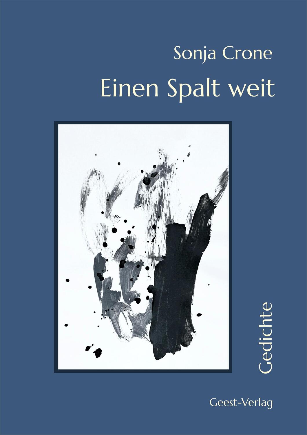 Cover: 9783866859920 | Einen Spalt weit | Gedichte | Sonja Crone | Taschenbuch | 112 S.