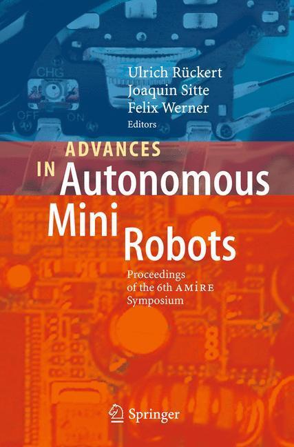 Cover: 9783642274817 | Advances in Autonomous Mini Robots | Ulrich Rückert (u. a.) | Buch