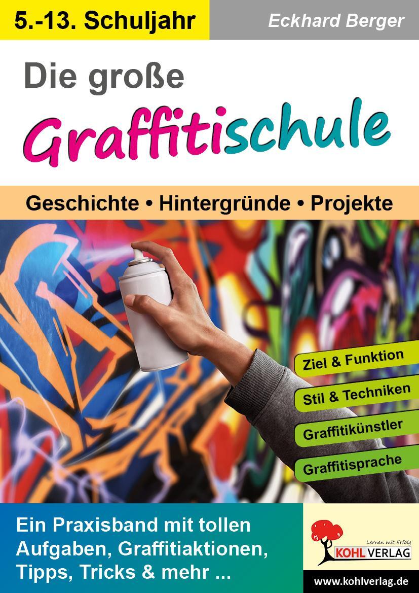 Cover: 9783985581948 | Die große Graffitischule | Geschichte, Hintergründe, Projekte | Berger