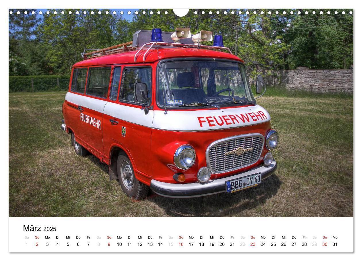 Bild: 9783435637539 | Feuerwehr im Bernburger Land (Wandkalender 2025 DIN A3 quer),...