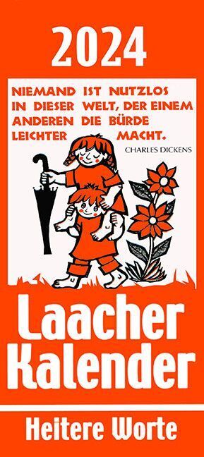 Cover: 9783865343703 | Laacher Kalender Heitere Worte 2024 | Beate Heinen | Kalender | 28 S.