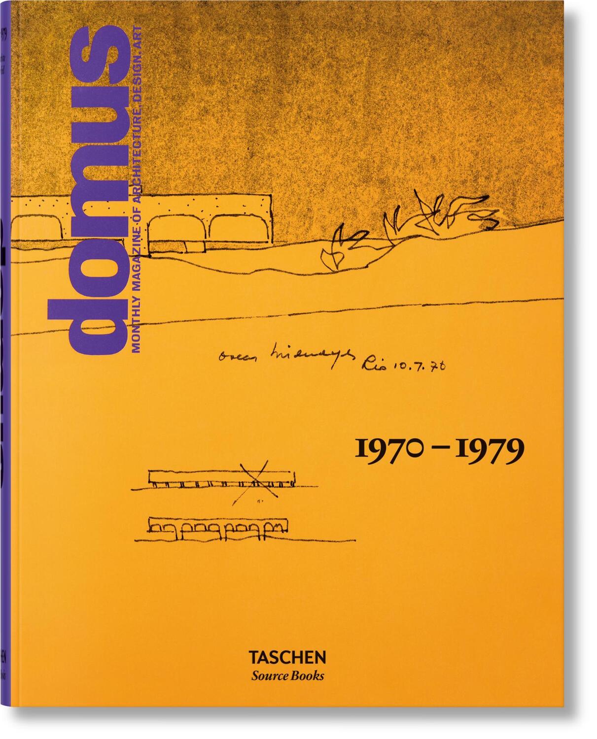 Cover: 9783836593861 | domus 1970-1979 | Charlotte Fiell (u. a.) | Buch | GER, Hardcover