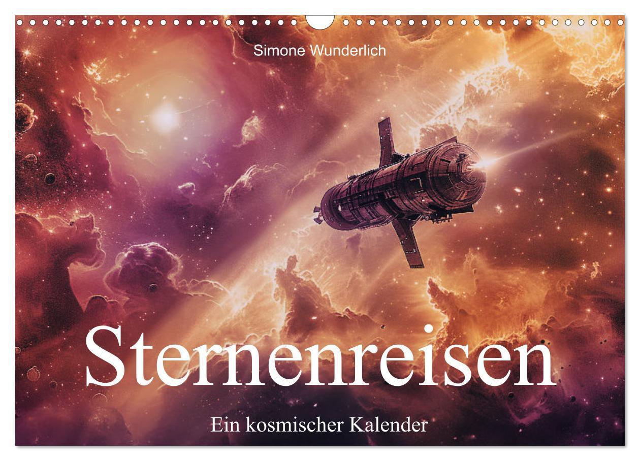 Cover: 9783383821042 | Sternenreisen - Ein kosmischer Kalender (Wandkalender 2025 DIN A3...