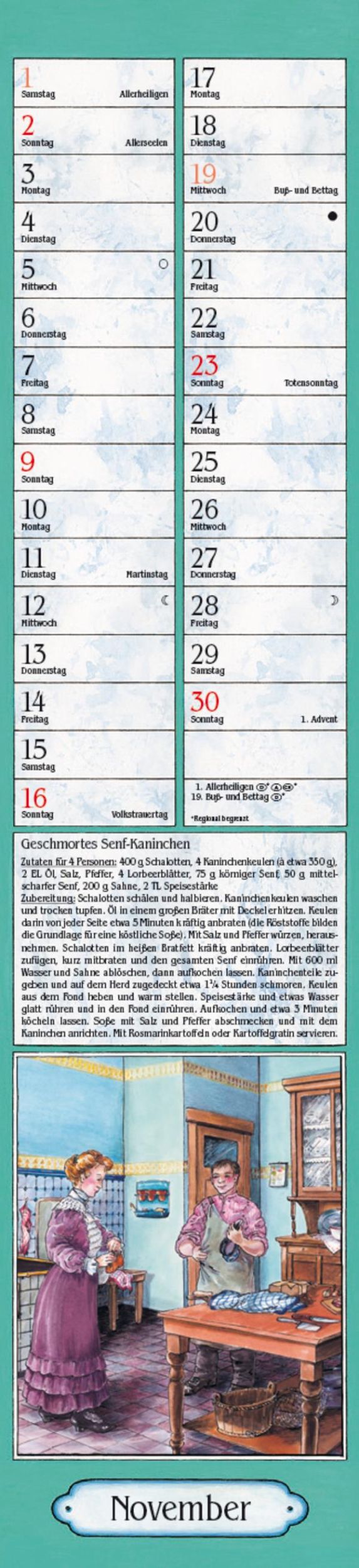 Bild: 9783731879503 | Aus Großmutters Küche Langplaner 2025 | Verlag Korsch | Kalender