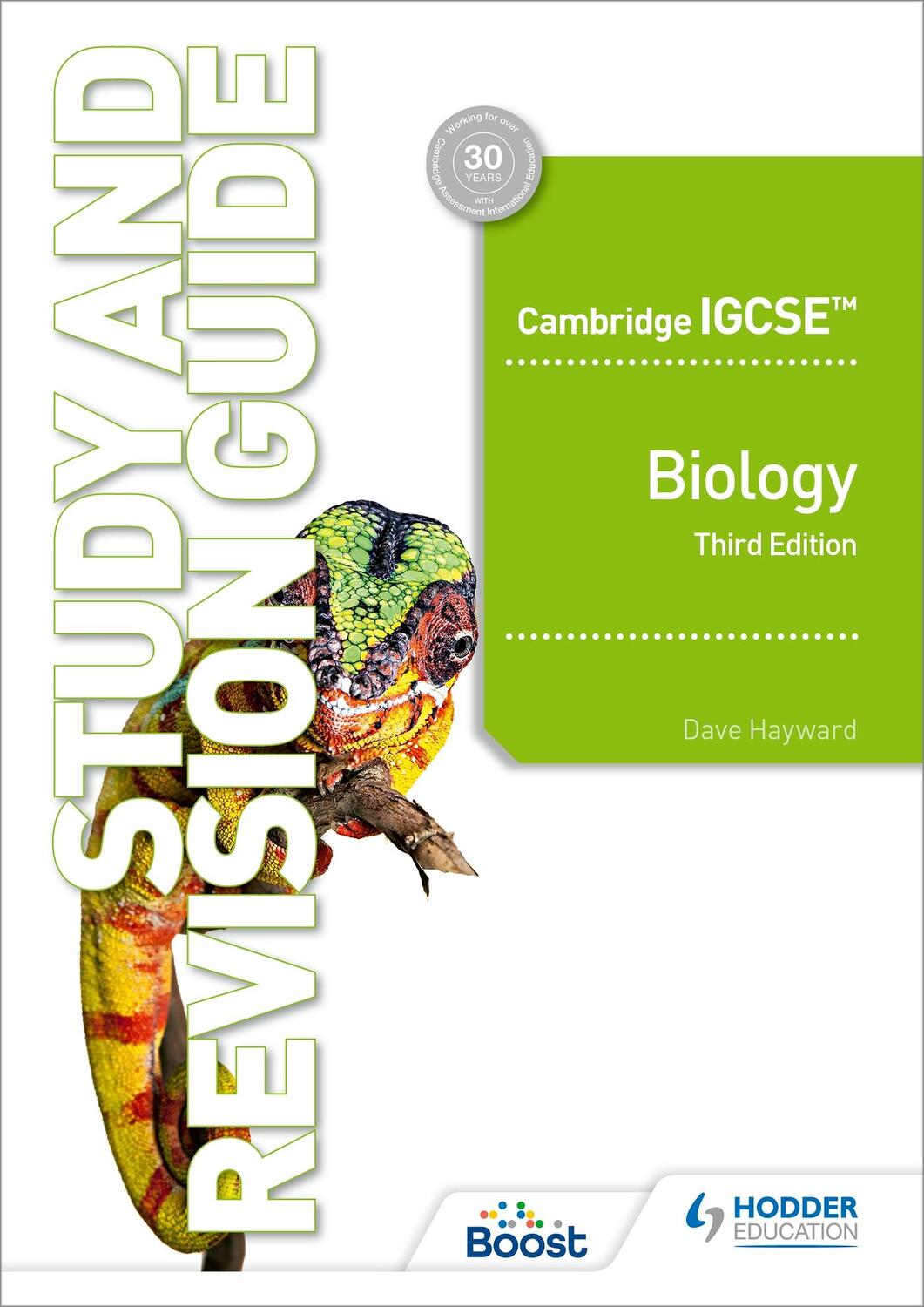 Cover: 9781398361348 | Cambridge IGCSE(TM) Biology Study and Revision Guide | Dave Hayward