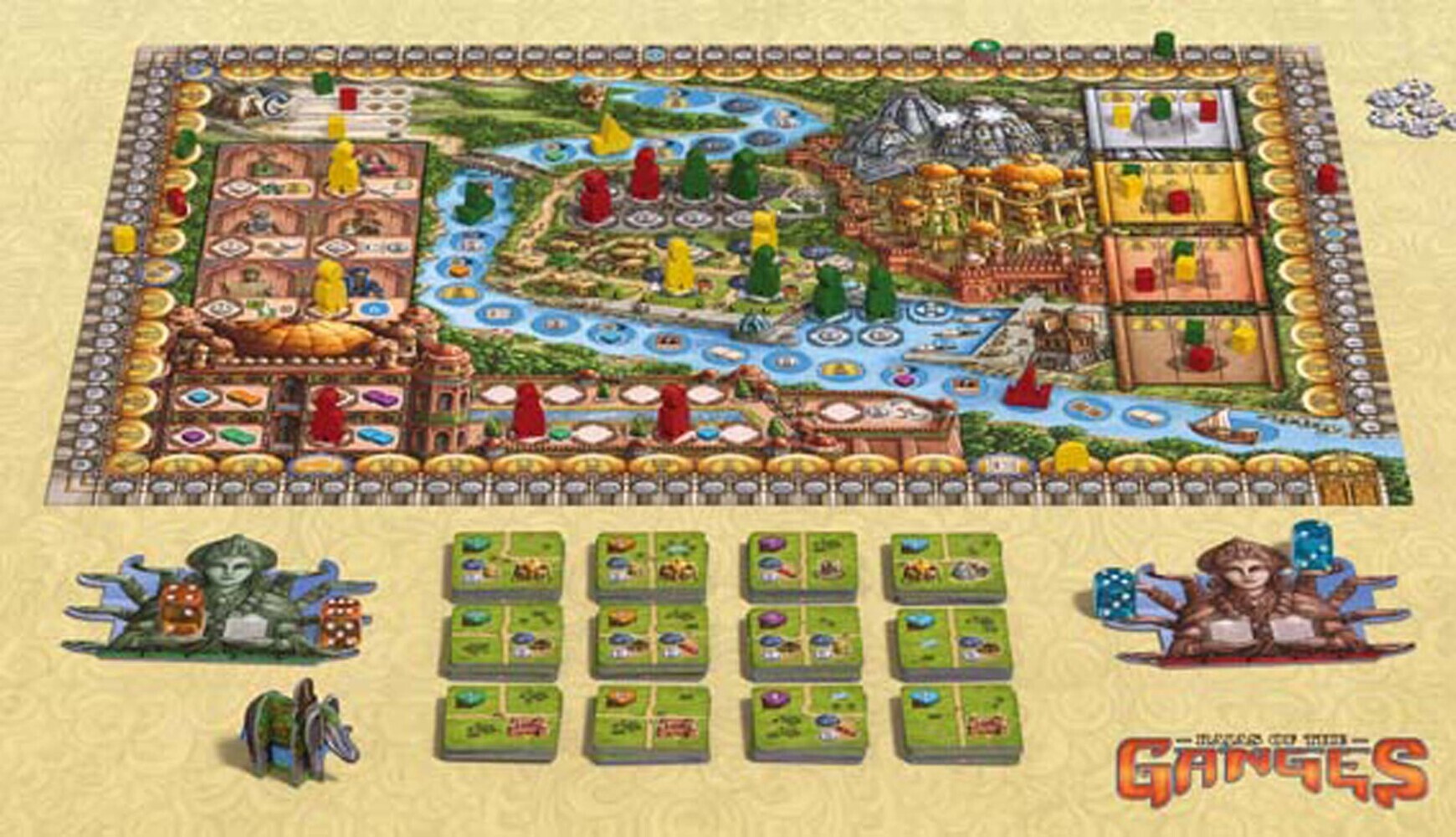 Bild: 4260071879783 | Rajas of the Ganges (Spiel) | Inka Brand (u. a.) | Spiel | 879783