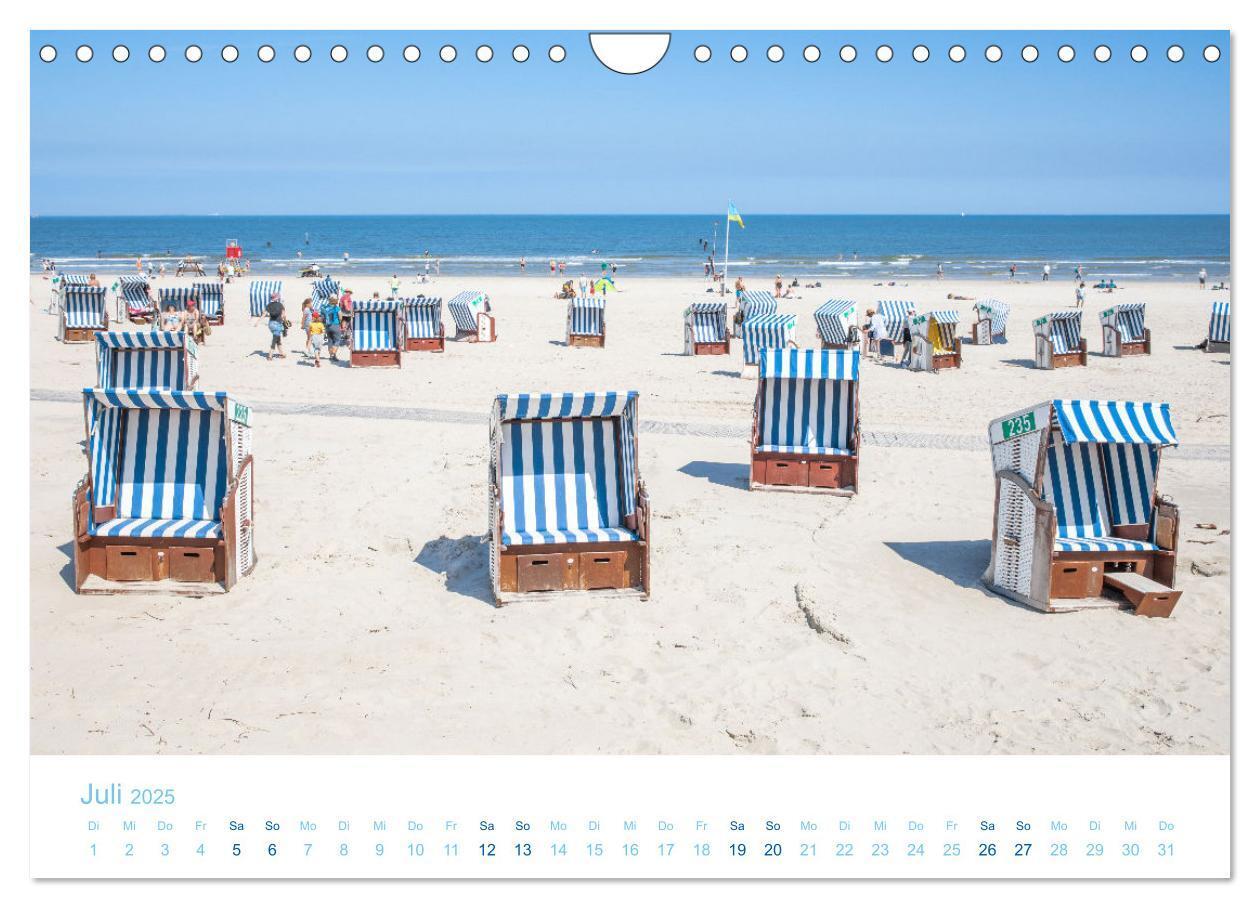 Bild: 9783435077069 | Sommer auf Norderney (Wandkalender 2025 DIN A4 quer), CALVENDO...