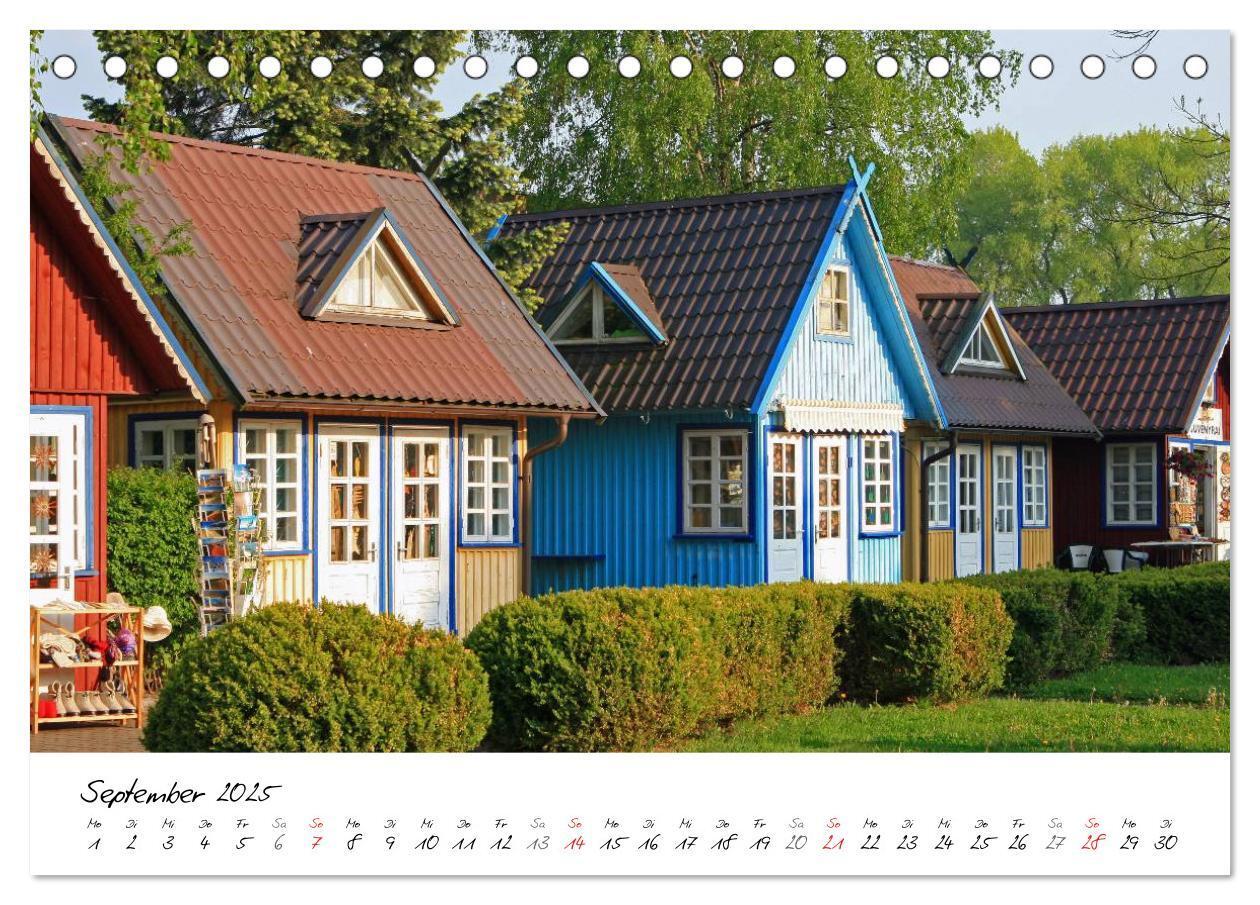 Bild: 9783435642113 | Litauen und Lettland (Tischkalender 2025 DIN A5 quer), CALVENDO...