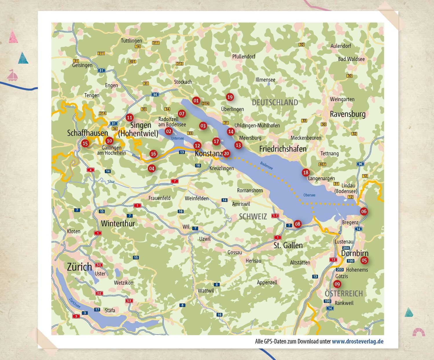 Bild: 9783770020805 | Bodensee. Wanderungen für die Seele | Wohlfühlwege | Taschenbuch