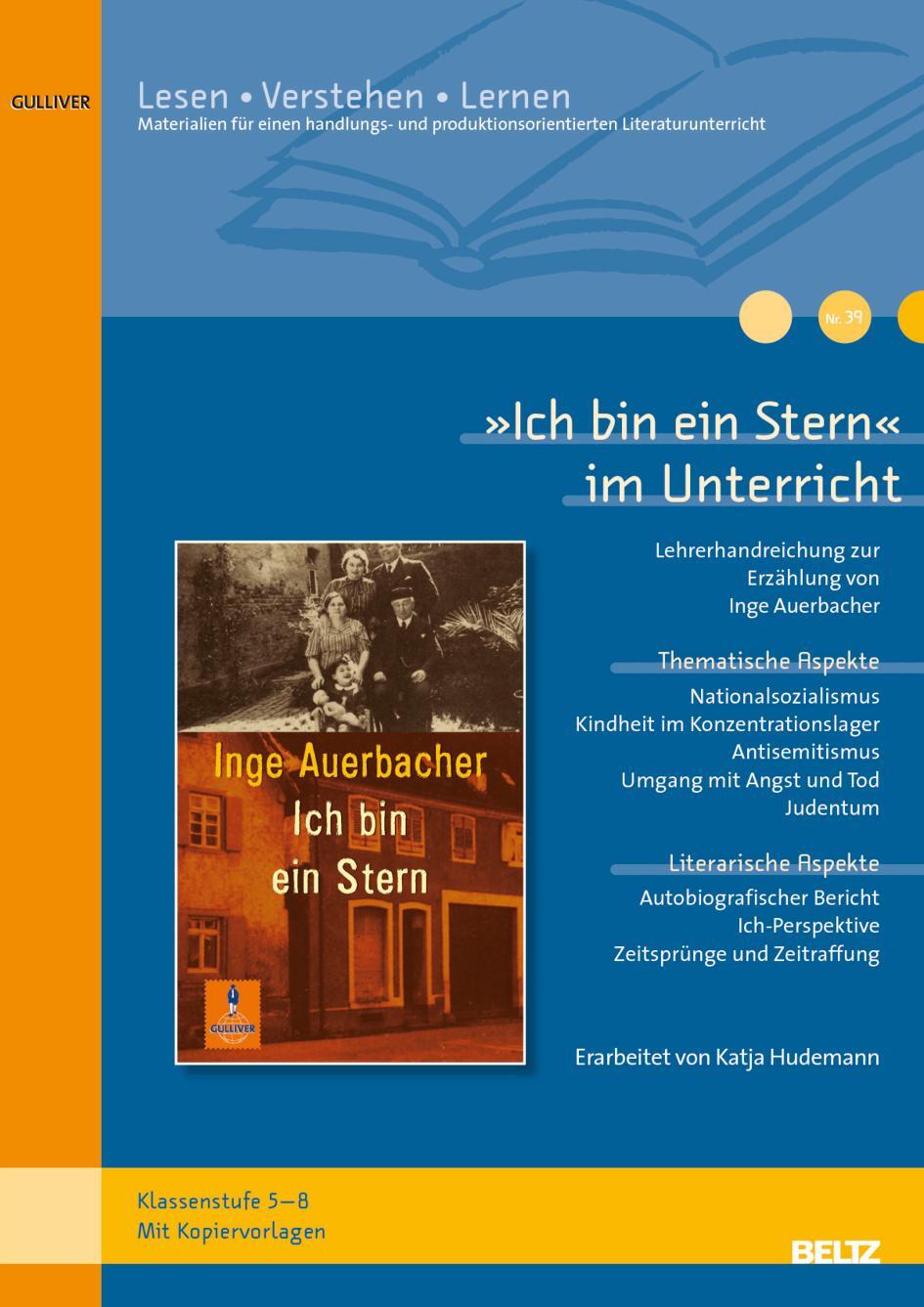 Cover: 9783407626356 | »Ich bin ein Stern« im Unterricht | Katja Hudemann | Broschüre | 2008