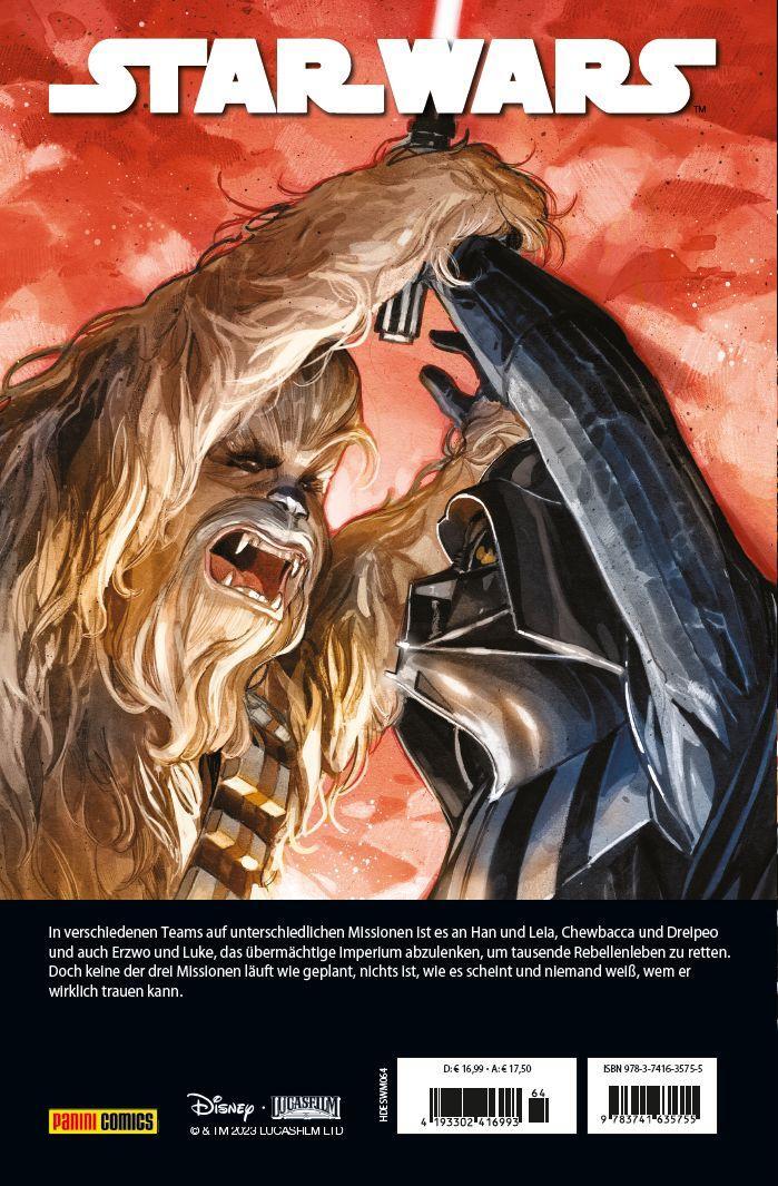 Rückseite: 9783741635755 | Star Wars Marvel Comics-Kollektion | Bd. 64: Schurken und Rebellen