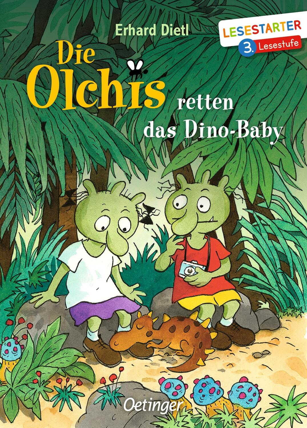 Cover: 9783751200417 | Die Olchis retten das Dino-Baby | Lesestarter. 3. Lesestufe | Dietl