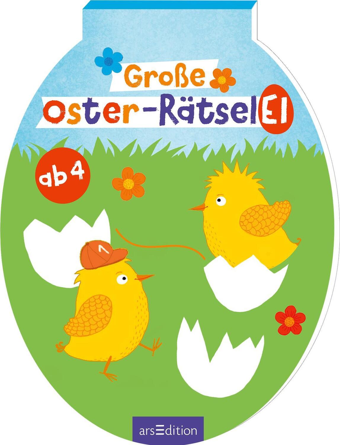 Cover: 9783845855028 | Große Oster-Rätselei | Taschenbuch | Softcover formgestanzt | 96 S.