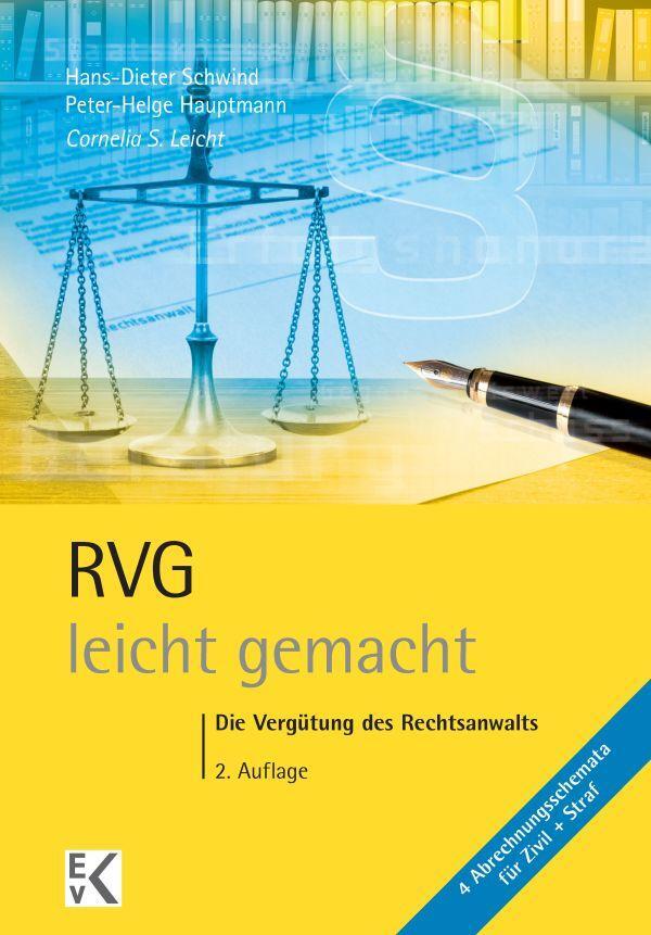 Cover: 9783874403177 | RVG - leicht gemacht | Cornelia S. Leicht | Taschenbuch | Gelbe Serie