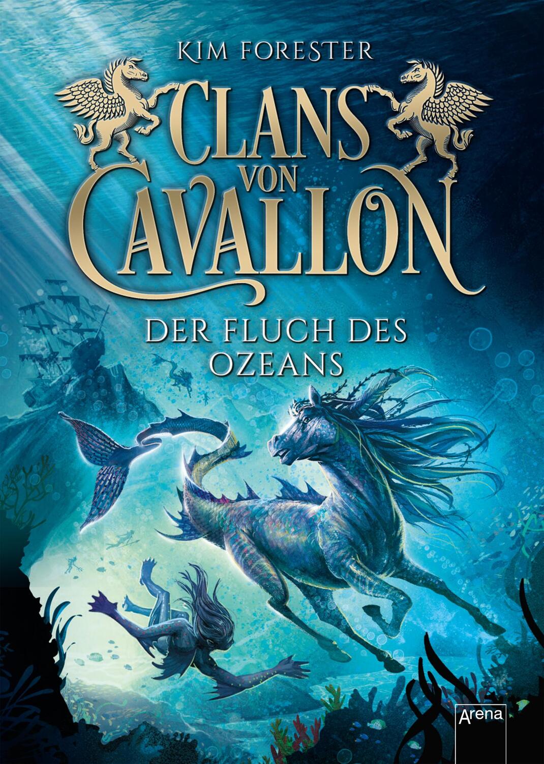 Cover: 9783401604688 | Clans von Cavallon (2). Der Fluch des Ozeans | Kim Forester | Buch