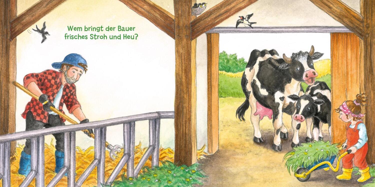 Bild: 9783551254726 | Mein erstes Hör mal (Soundbuch ab 1 Jahr): Die Bauernhoftiere | Trapp