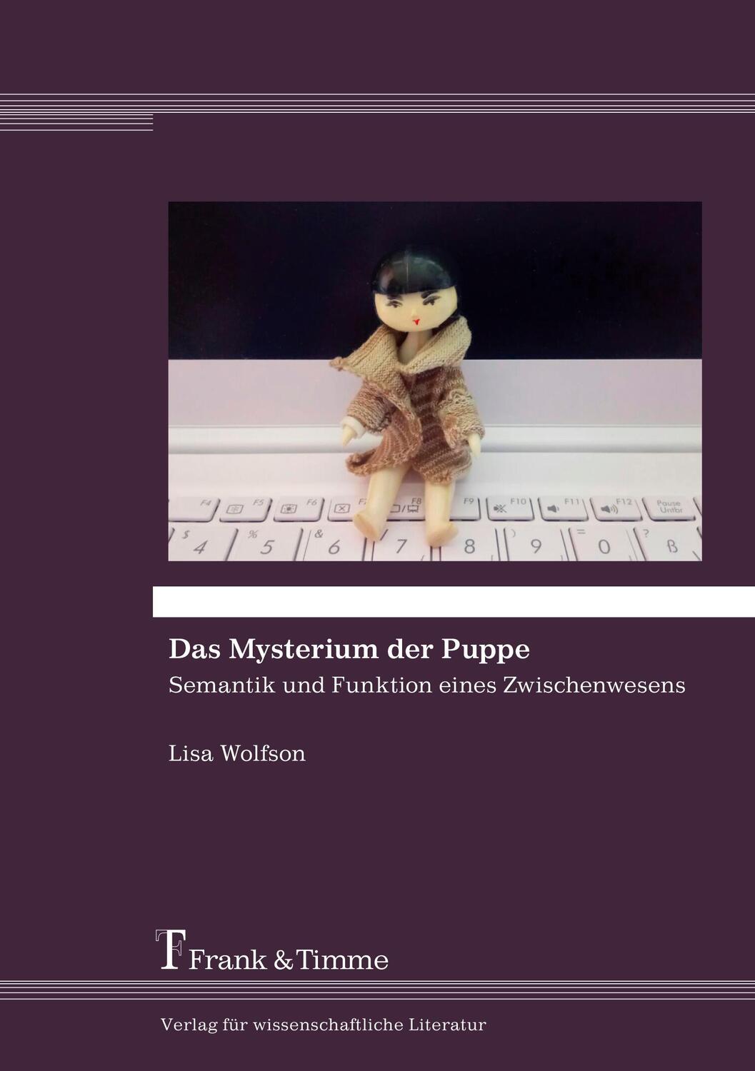 Cover: 9783732904570 | Das Mysterium der Puppe | Semantik und Funktion eines Zwischenwesens