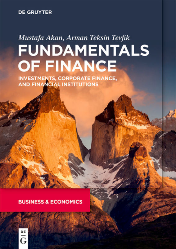 Cover: 9783110705348 | Fundamentals of Finance | Mustafa Akan (u. a.) | Taschenbuch | XXII
