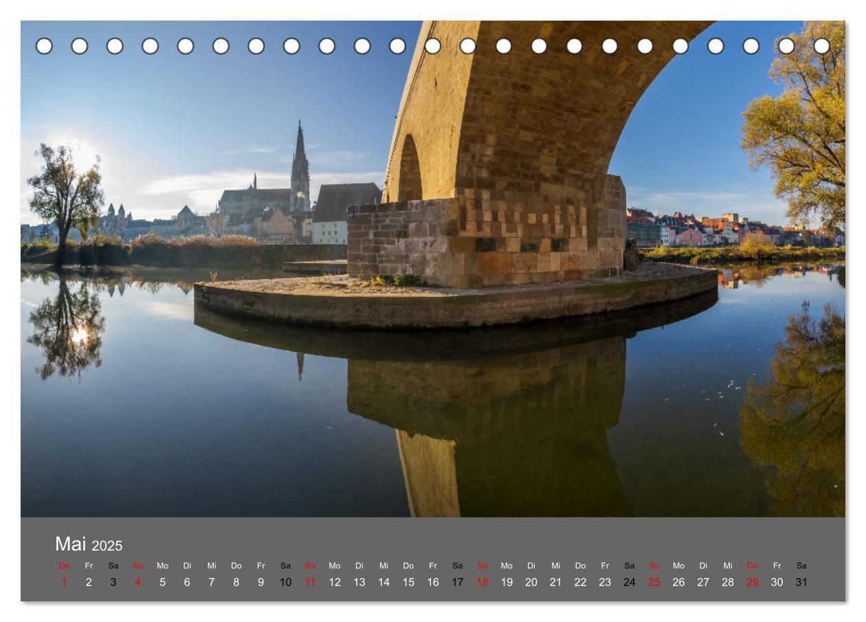 Bild: 9783435018390 | Regensburg - Stadtansichten (Tischkalender 2025 DIN A5 quer),...